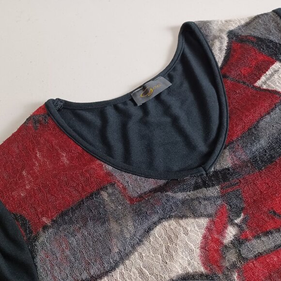 Goa Y2K Mesh Patchwork Overlay Mini Dress - Picture 4 of 16